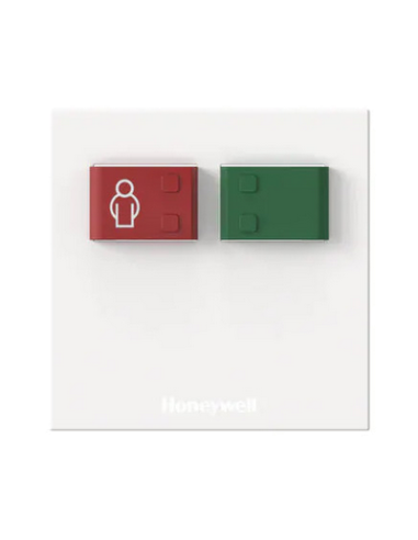 88885C3 Plaque de propreté pour unité Systevo Care, boutons rouge et vert