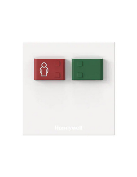 88885C3 Plaque de propreté pour unité Systevo Care, boutons rouge et vert