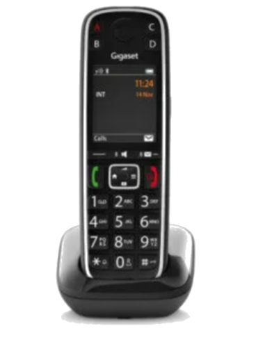 AR02670 - GIGASET E720 Gigaset E720 Noir Grand afficheur, grosses touches ( Sans Répondeur )