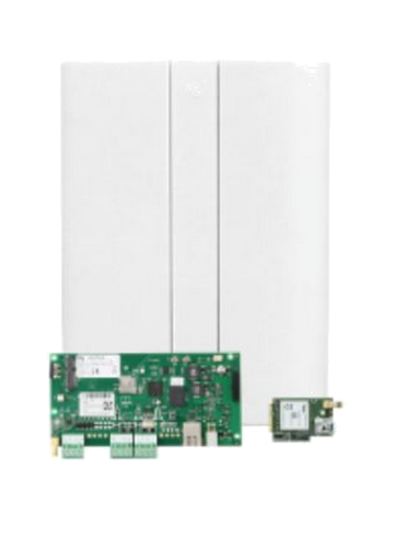 KIT lares 4.0 wls 96 box en plastique blanc avec ouverture frontale et fermeture à vis.