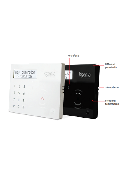 Clavier ergo-S avec grand écran graphique LCD en technologie Soft-Touch