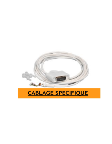 AR01274 -KIT 127.5610+20+30 Lot de 10 câbles, 3 m, pour manipulateur 127.5610/5620/5630 + 10 lexans