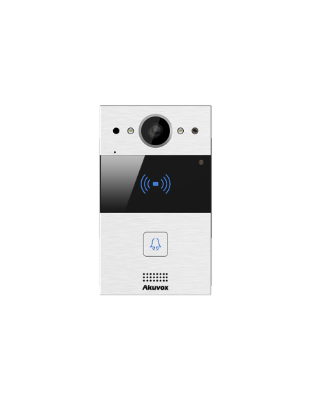 R20A-S-1  INTERPHONE VIDEO SIP 1 BP CAM 2MP 110° LECTEUR 2 RELAIS. SAILLIE