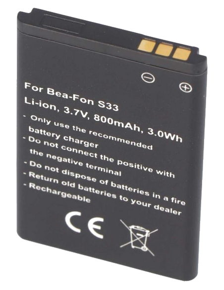 84743430  Batterie de remplacement pour S33 ( Lot 5 )