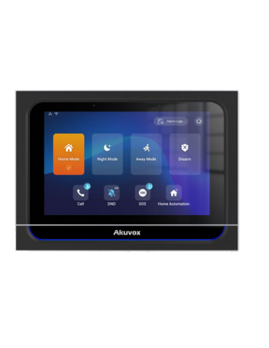 X933W   MONITEUR INTERIEUR SIP ANDROID 9.0 WIFI+BLE TACTILE 7' FAÇADE PLASTIQUE