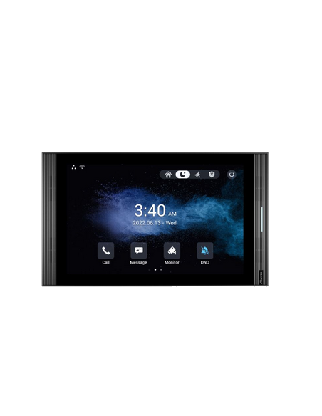 S567  MONITEUR SIP ECRAN TACTILE 10'' & PLAYER MUSIQUE 4 HP CAM ANDROID 12