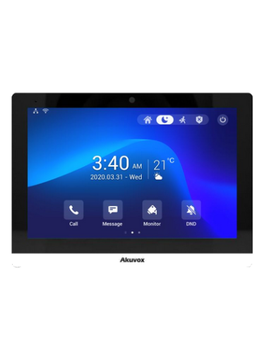 C319S  MONITEUR INTERIEUR SIP AVEC ECRAN 10'' (VERSION ANDROID 9.0), FAÇADE PLASTIQUE