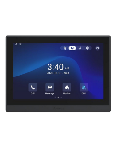 IT88A   MONITEUR INTERIEUR SIP ECRAN 10' CAM WIFI+BLUETOOTH ANDROID 9.0 FAÇADE ALUMINIUM