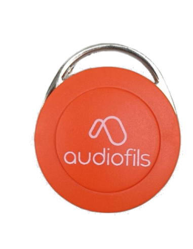 BA441-ORANGE  BADGE MIFARE DESFIRE EV1 ANTICOPIE, ORANGE. ( Lot de 5 )