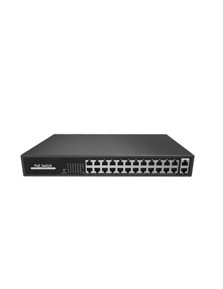 POE24+  SWITCH RESEAU POE 26 PORTS DONC 24 POE+. 250W