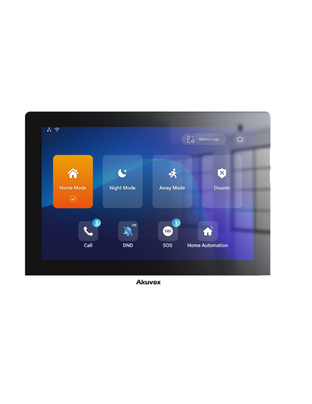 C319H   ECRAN INTELLIGENT 10''INTEGRANT TECHNOLOGIE ZIGBEE 3.0. SIP. FAÇADE PLASTIQUE