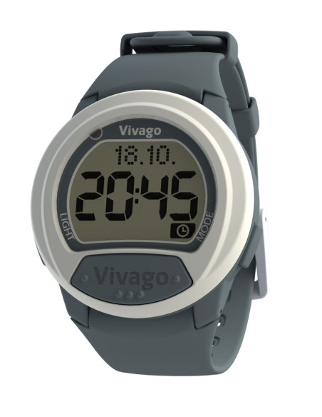V8001GR_01 Vivago montre 8001-grise