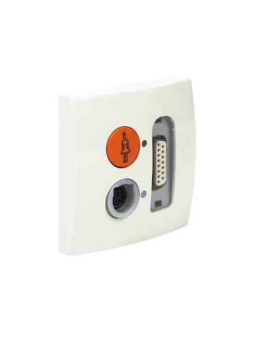 Bloc d’appel avec fiche Mini DIN et fiche Varioline