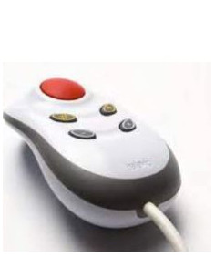 AR01352- 34.10.0953   Poire d'appel étanche (IP68) à 5 fonctions avec grand bouton rouge pour appel in