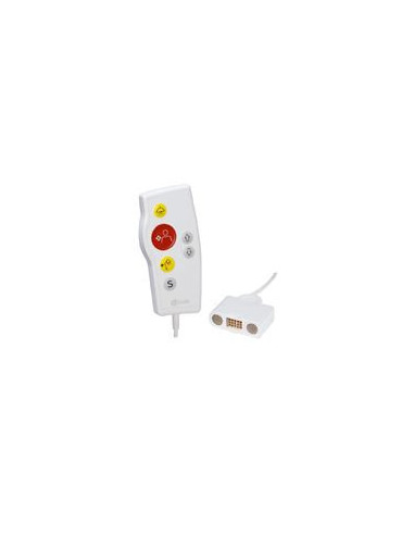 AR02765 - EZ.128.5640  Manipulateur, appel, 2 éclairages, service, 2 VR, magnétique