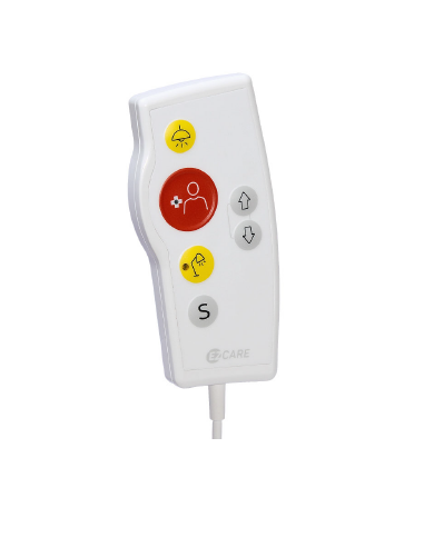 AR02766-EZ.128.5640IP  Manipulateur, appel, 2 éclairages, service, 2 VR, IP67, magnétique