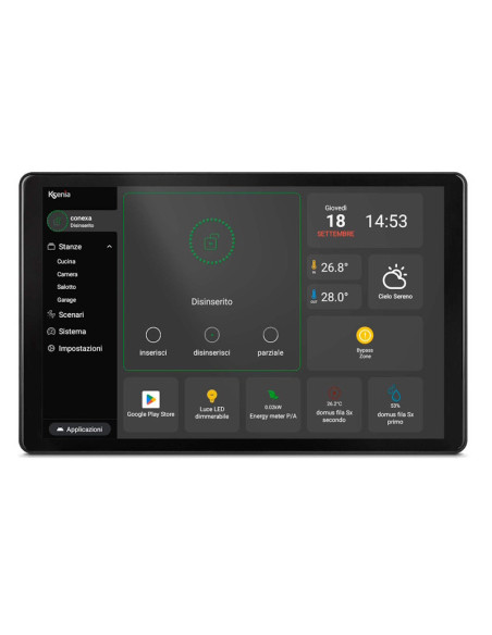 KSI2100045.302 - Écran tactile 10" - conexa (noire)