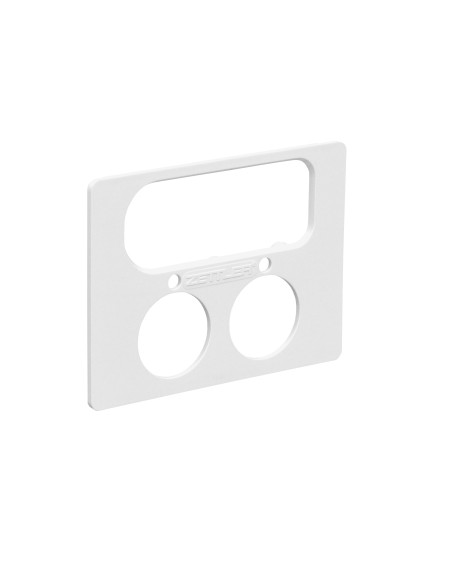 EZ.127.3720 - Plaque de recouvrement, prise, 2 boutons, MSU