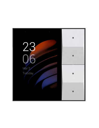 KS-41  PANNEAU DE CONTROLE ZIGBEE AVEC DOUBLE INTERRUPTEUR PHYSIQUE- 2 RELAIS.