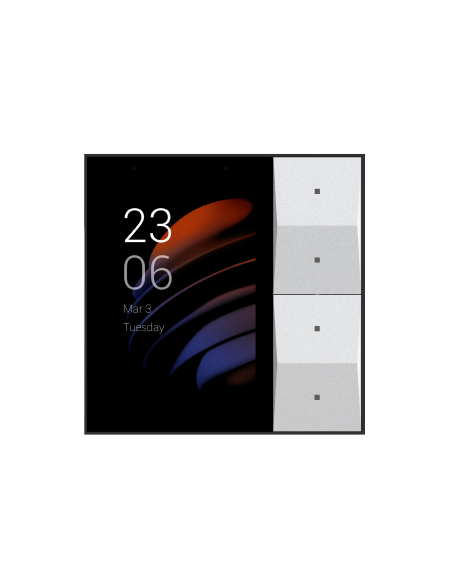 KS-41  PANNEAU DE CONTROLE ZIGBEE AVEC DOUBLE INTERRUPTEUR PHYSIQUE- 2 RELAIS.