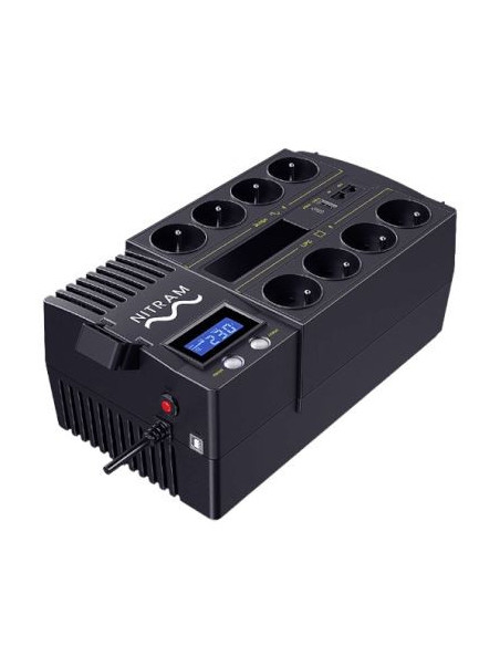 PB 1200LCD V2  Onduleur Powerbox Green Protect 1200VA avec soft