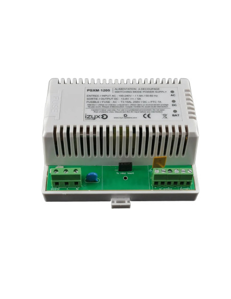 Module Alimentation Chargeur 100-240V-AC 12V-DC 5A