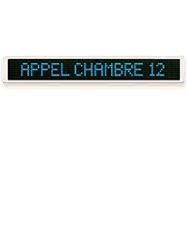 Afficheur de couloir POE AR02212 - AFF-EVO-IP-POE