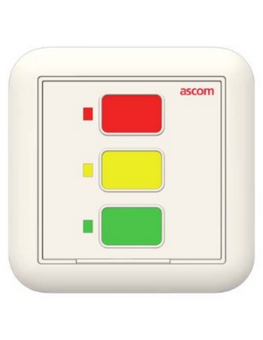 AR02733-NUDM3-HE unité bloc de porte personnalisable 3 boutons rétro-éclairés avec buzzer