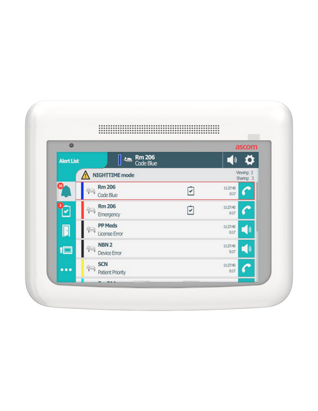 NGWDSP-HE 'Console murale/pupitre d'appel TCP/IP- alimentation PoE