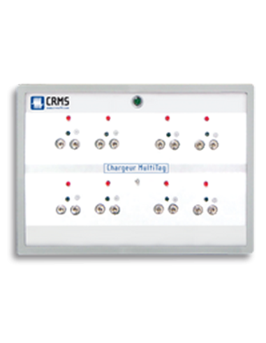 CRW-CH-MT Chargeur 8 positions